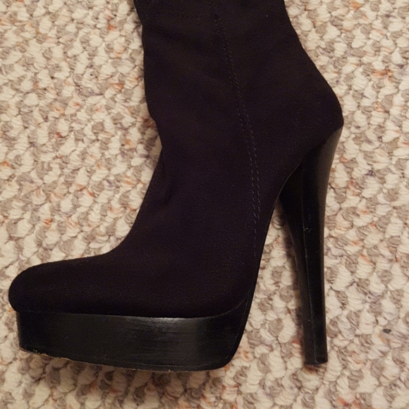 Bebe thigh high boots - Picture 3 of 7